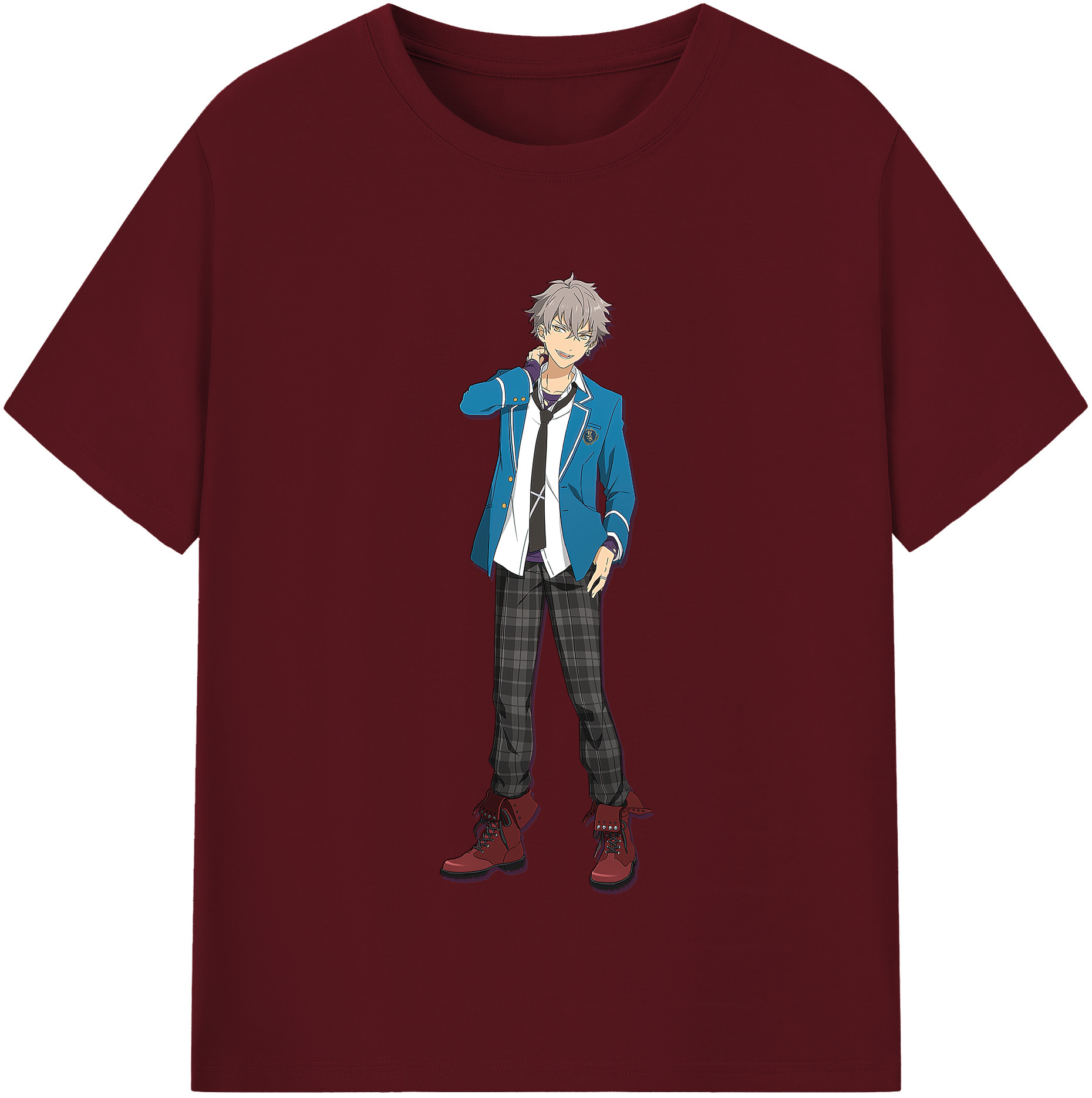 （画像用） あんさんぶるスターズ! Ensemble Stars 綿100％半袖Tシャツ（フロントプリント）